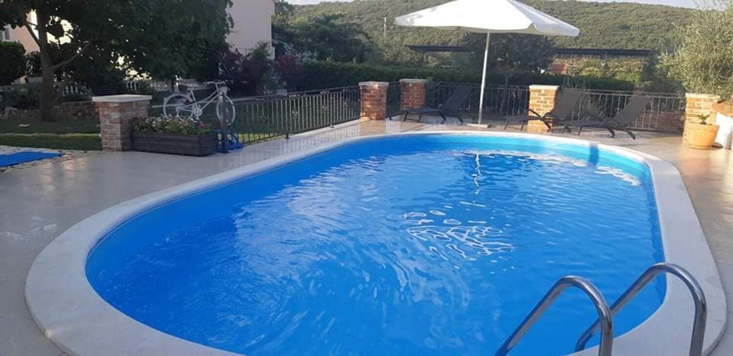 Apartments Robi- Swimming Pool And Beautiful Garden Kampor Esterno foto