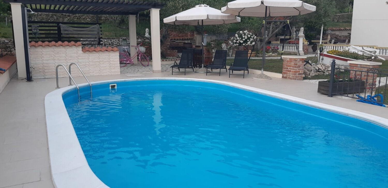 Apartments Robi- Swimming Pool And Beautiful Garden Kampor Esterno foto